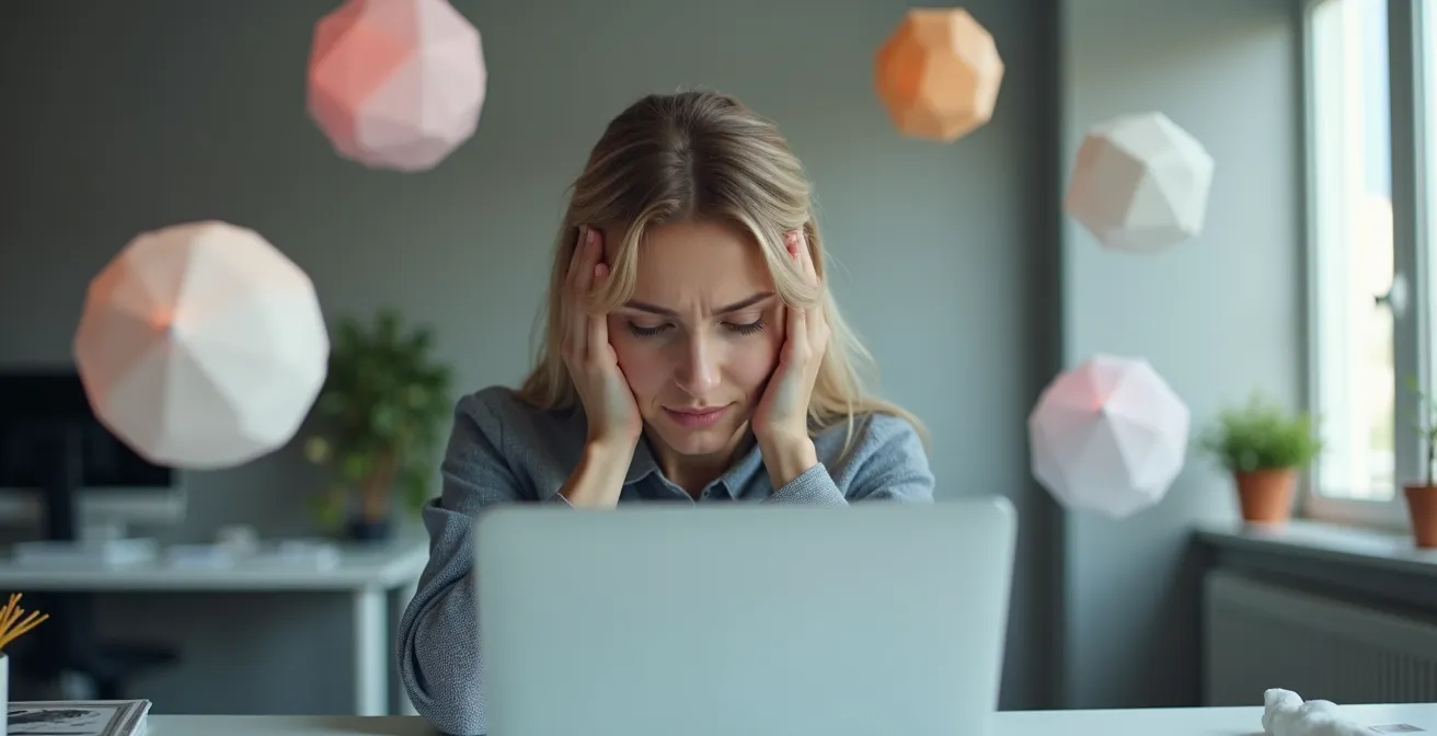 Frustrated customer navigating multiple service touchpoints