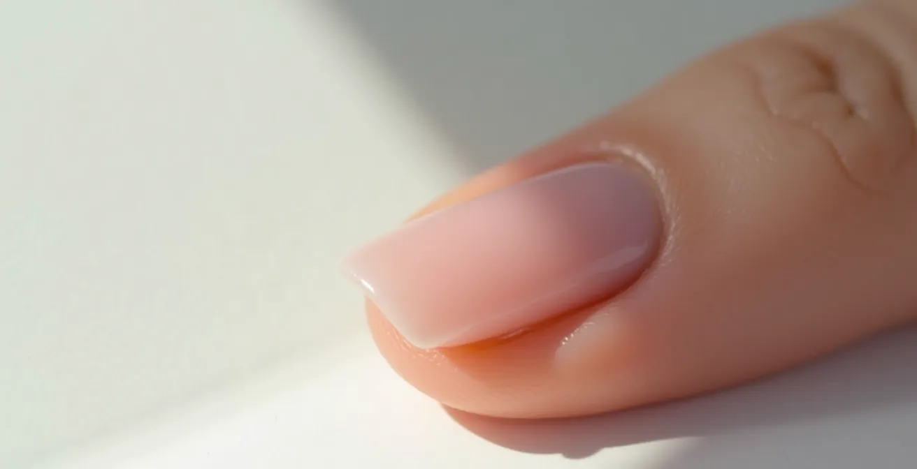 Side view showing proper apex placement for structural nail integrity