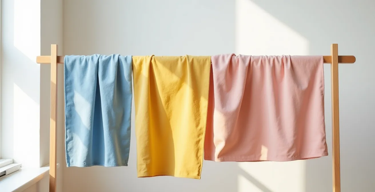 Gentle washing process for naturally dyed sustainable fabrics